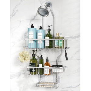 YASONIC Shower Caddy Hanging with 10 Hooks YS-K-401plus
